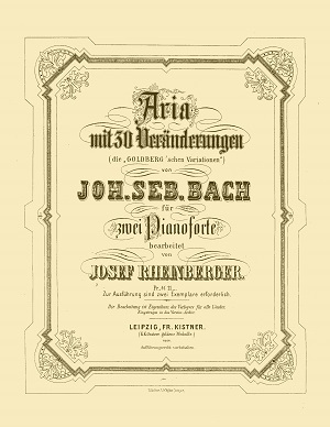 Bach Goldberg variations