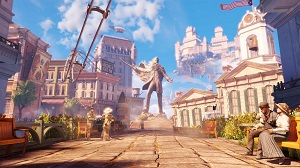 Scena tratta dal videogame Bioshock Columbia