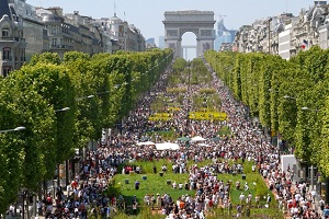 Champs Elysées di Parigi