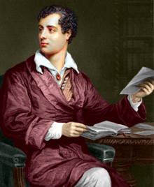 Immagine raffigurante il poeta inglese Lord Byron