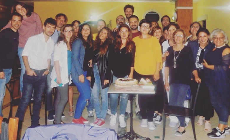 I partecipanti al quinto raduno nazionale del Club del Libro - Catania 2016